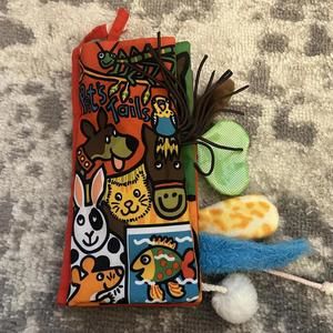 Jolly baby Pet Tails Cloth Book